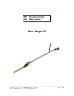 Предварительный просмотр 1 страницы Texas Equipment Smart Hedge 500 User Manual