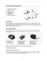 Предварительный просмотр 6 страницы Texas Equipment Smart Hedge 500 User Manual