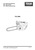 Texas Equipment TCZ 5800 User Manual preview