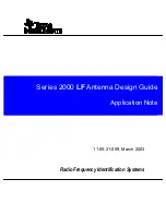 Preview for 1 page of Texas Instruments 2000 LF Series Application Note