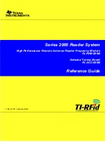 Предварительный просмотр 1 страницы Texas Instruments 2000 series Reference Manual