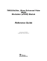 Texas Instruments 28xxx Reference Manual preview