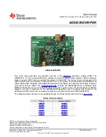 Preview for 1 page of Texas Instruments 296-38528-ND User Manual