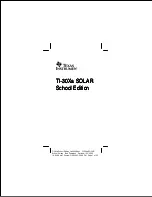 Preview for 1 page of Texas Instruments 30XA User Manual