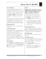 Preview for 5 page of Texas Instruments -30XIIS - Handheld Scienfic Calculator User Manual