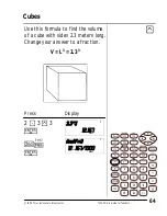 Preview for 71 page of Texas Instruments -30XIIS - Handheld Scienfic Calculator User Manual