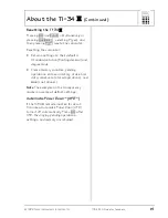 Preview for 6 page of Texas Instruments -34 II Explorer Plus User Manual