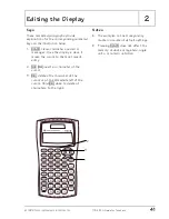 Preview for 47 page of Texas Instruments -34 II Explorer Plus User Manual