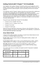 Preview for 7 page of Texas Instruments 5808730 Handhelds Manualbook