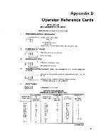 Preview for 107 page of Texas Instruments 820 KSR Operator'S Manual