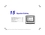 Preview for 213 page of Texas Instruments -86 - ViewScreen Calculator Manual Book