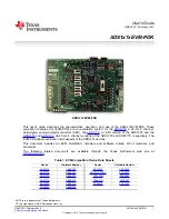 Texas Instruments ADS1 7 EVM-PDK Series User Manual предпросмотр