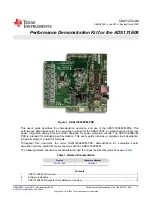 Предварительный просмотр 1 страницы Texas Instruments ADS131E08EVM-PDK User Manual