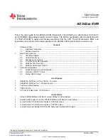 Texas Instruments ADS42 Series User Manual предпросмотр