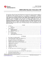 Предварительный просмотр 1 страницы Texas Instruments ADS42JBx9 User Manual