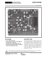 Preview for 1 page of Texas Instruments ADS5120EVM User Manual