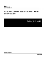 Texas Instruments ADS5411 User Manual preview