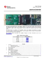 Texas Instruments ADS7041EVM-PDK User Manual preview