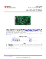 Texas Instruments ADS7861EVM User Manual preview