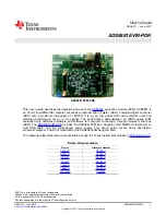 Texas Instruments ADS8881EVM-PDK User Manual preview