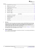 Предварительный просмотр 2 страницы Texas Instruments AFE5807EVM User Manual