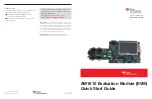 Предварительный просмотр 1 страницы Texas Instruments AM1810 Quick Start Manual