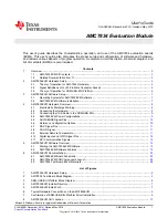 Texas Instruments AMC7834 User Manual предпросмотр