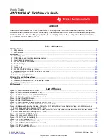 Texas Instruments AWR1843AOP EVM User Manual предпросмотр