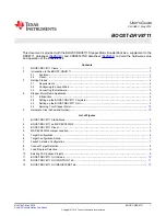 Texas Instruments BOOST-DRV8711 User Manual предпросмотр