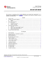 Предварительный просмотр 1 страницы Texas Instruments BoosterPack BOOST-DRV8848 User Manual