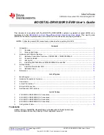 Texas Instruments BOOSTXL-DRV8320RS User Manual предпросмотр