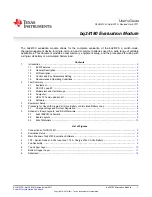 Texas Instruments BQ24180 User Manual предпросмотр