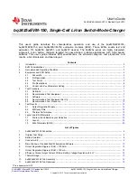 Preview for 1 page of Texas Instruments bq2425xEVM-150 User Manual