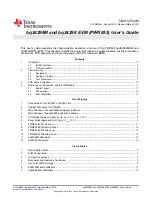 Предварительный просмотр 1 страницы Texas Instruments BQ24296M User Manual