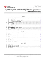 Предварительный просмотр 1 страницы Texas Instruments BQ2461X User Manual