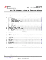 Texas Instruments bq24735 User Manual preview