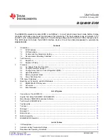 Texas Instruments BQ24800EVM User Manual предпросмотр