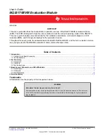 Texas Instruments BQ25170 User Manual preview