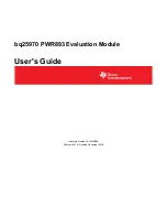 Texas Instruments bq25970 User Manual предпросмотр