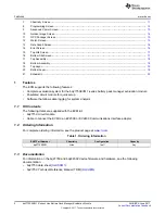 Предварительный просмотр 2 страницы Texas Instruments bq27750EVM User Manual
