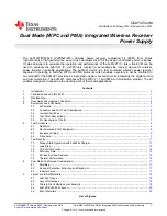 Preview for 1 page of Texas Instruments bq51221EVM-520 User Manual