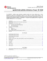 Texas Instruments bqTESLA bq500414Q User Manual предпросмотр