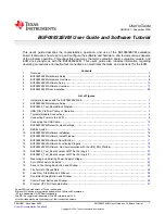 Предварительный просмотр 1 страницы Texas Instruments BUF08832 User Manual