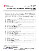 Texas Instruments BUF16821EVM-USB User Manual предпросмотр