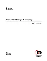 Preview for 1 page of Texas Instruments C28 Series Student Manual