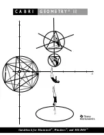 Preview for 1 page of Texas Instruments Cabri Geometry II Manual Book