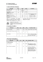 Preview for 4 page of Texas Instruments CC1070RSQ Manual