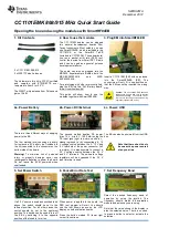 Preview for 1 page of Texas Instruments CC1101EMK Quick Start Manual