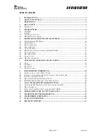 Preview for 2 page of Texas Instruments CC1110-CC1111DK User Manual