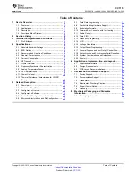 Preview for 3 page of Texas Instruments CC1150 Manual